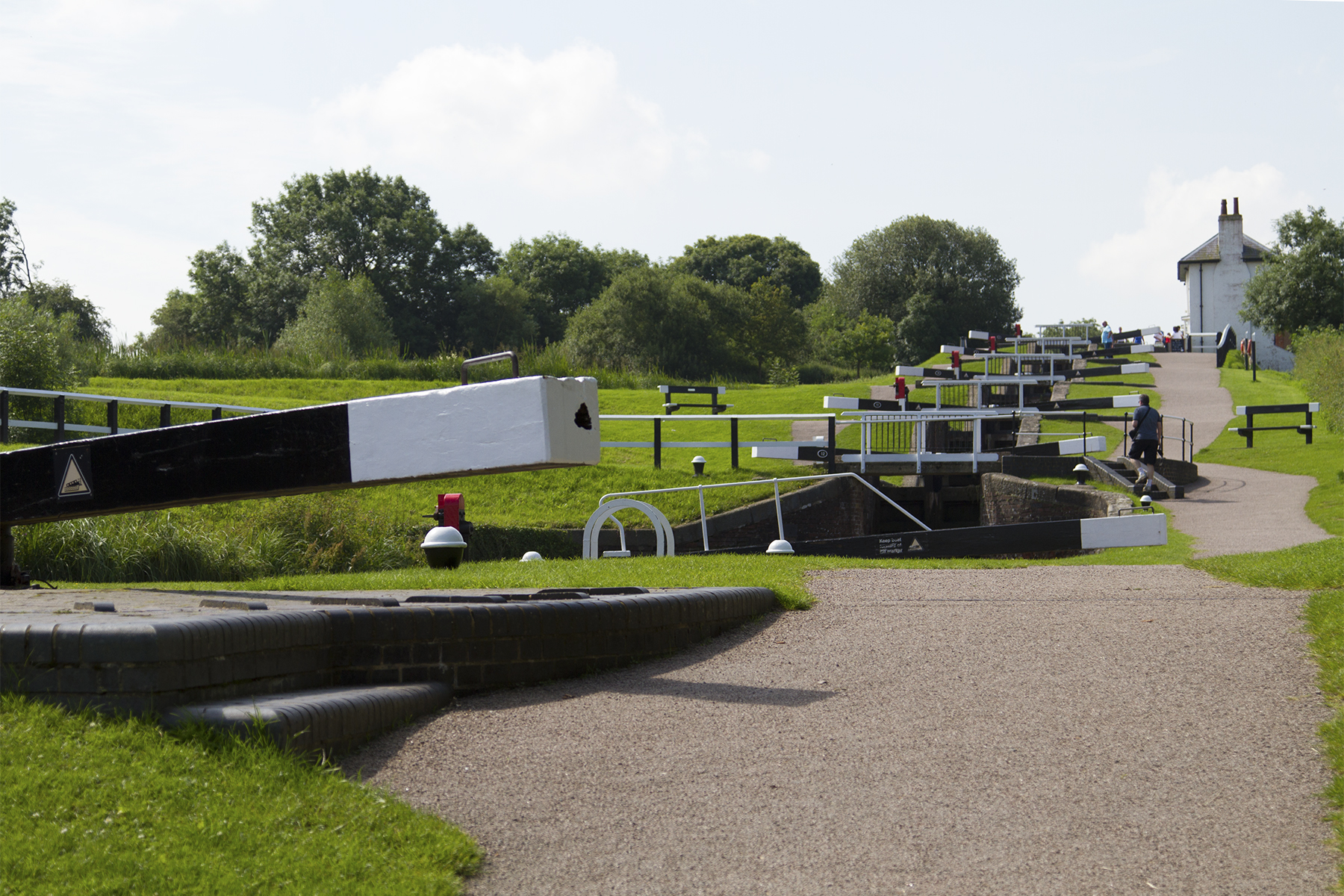 Foxton Locks, one of the most popular narrowboat destinations in the UK, explore it with union wharf narrowboats